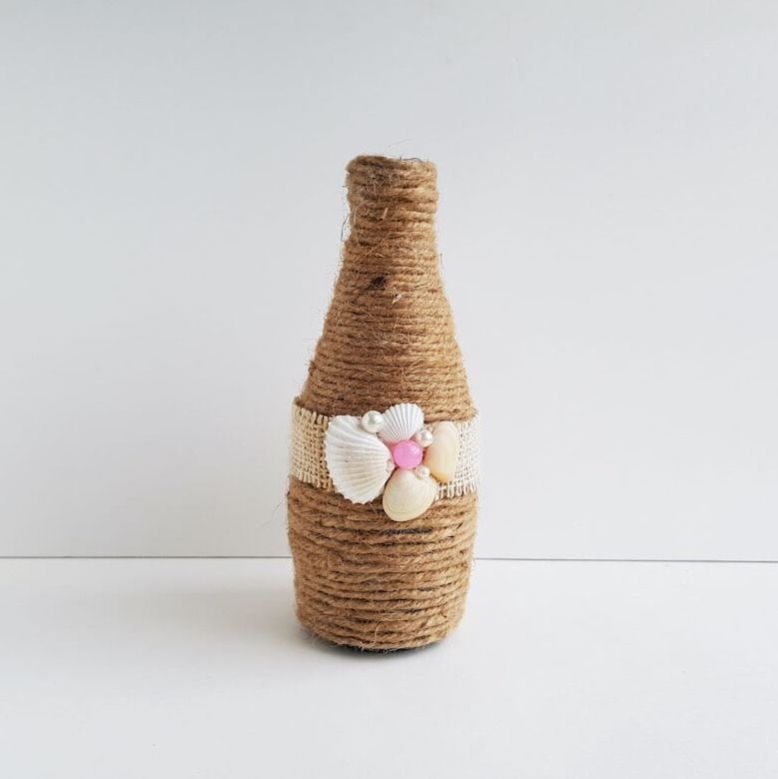 Jute Crafted Bottle