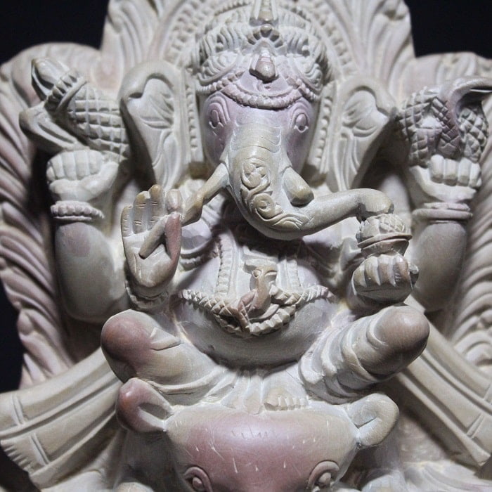 Stone Handcrafted Lord Ganesha Statue