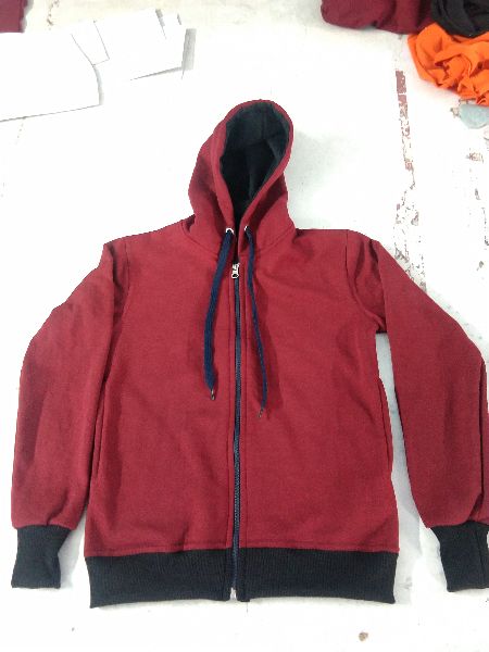 Knitted Hooded Jacket