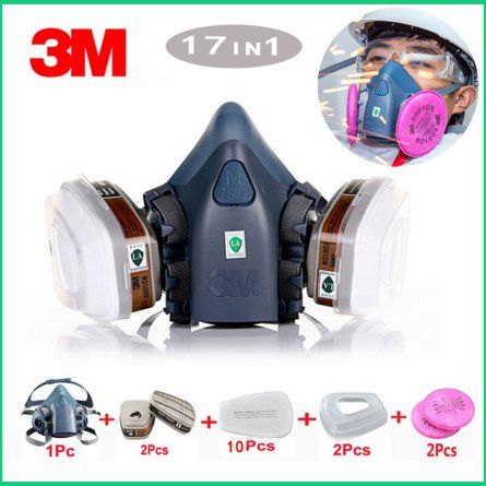 3M Facepiece 7502-37082 Face Mask