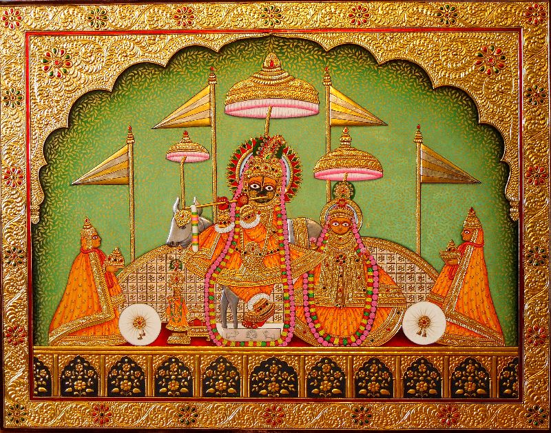 Govind Dev Ji Tanjore Painting