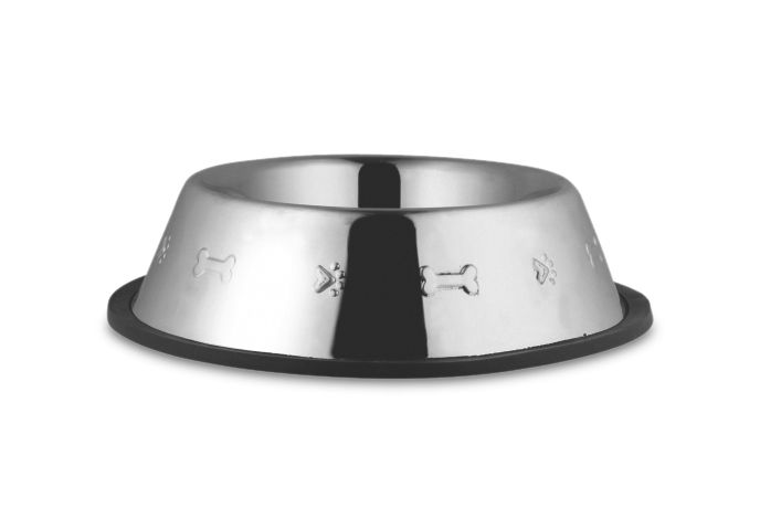 Antiskid Embossed Dog Bowl