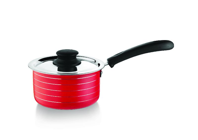Stainless Steel 18CM Red Sauce Pan