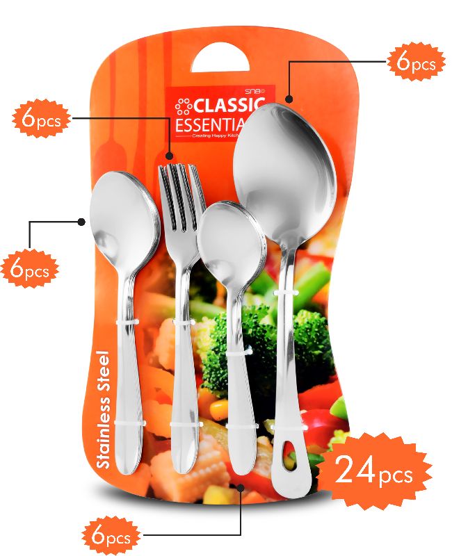 Stainless Steel 20 Piece Cutlery Set