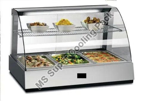 Stainless Steel Snacks Display Counter