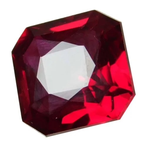 Synthetic Ruby Gemstone