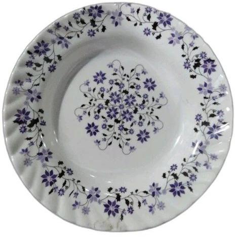 8 Inch Printed Soup Plate