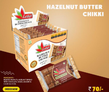Hazelnut Butter Chikki