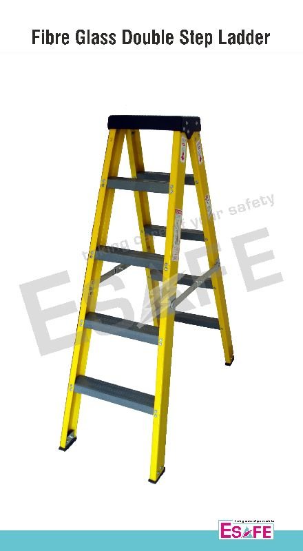 Fibre Glass Double Step Ladder