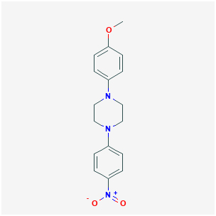1-(4-methoxyphenyl)-4-(4-nitrophenyl)piperazine