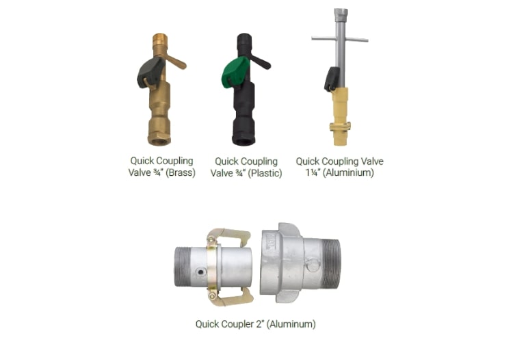 Quick Coupling Valve And Coupler