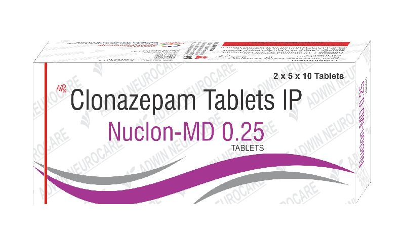 Nuclon-MD 0.25mg Tablets