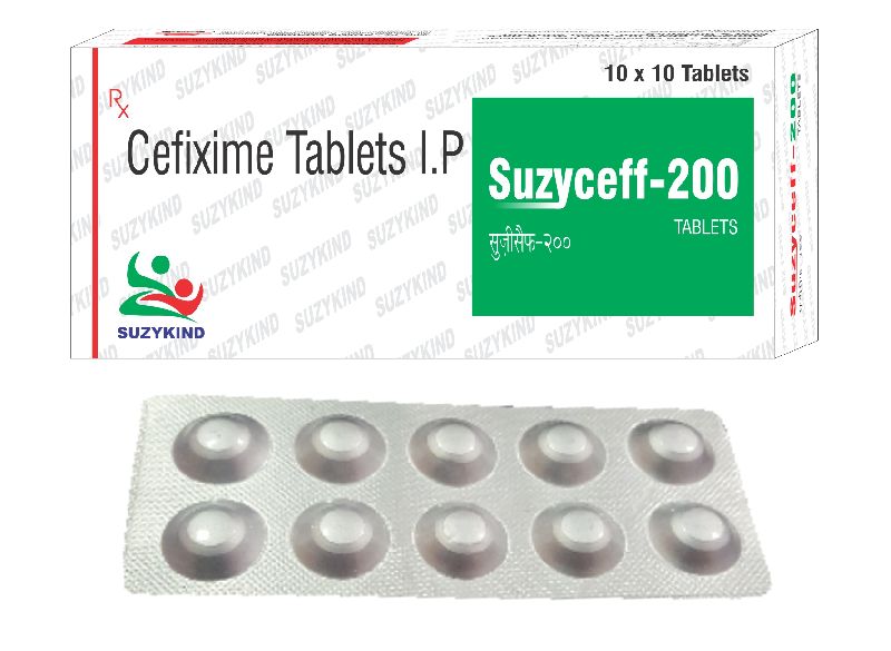 Suzyceff 200mg Tablets