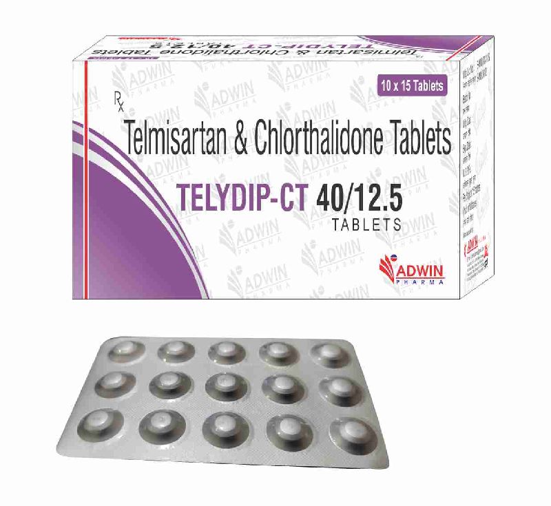 Telydip-CT 40/12.5 mg Tablets