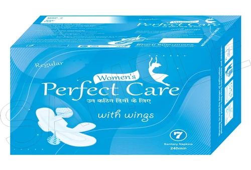 Womens Perfect Care Sanitary Pads with Wings