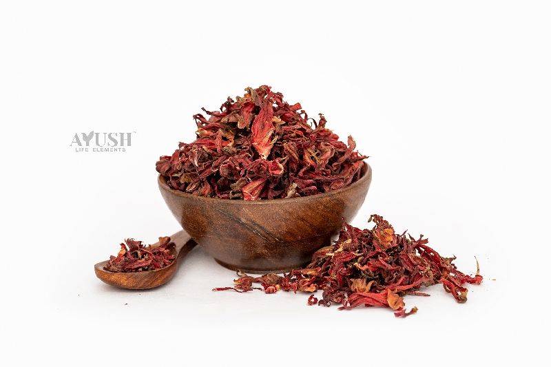 Dried Hibiscus Flowers Manufacturer Supplier From Neemuch India