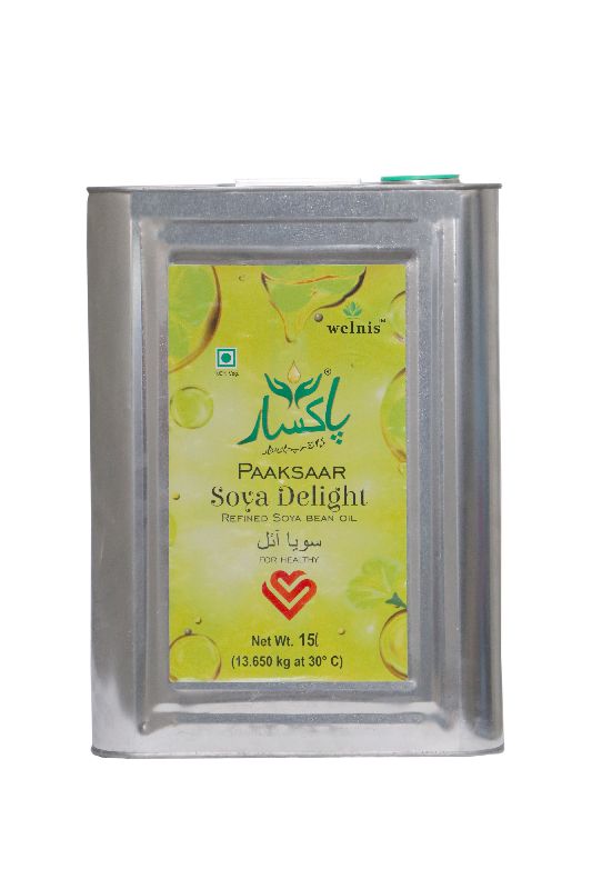 15L Paaksaar Soya Delight Refined Soyabean Oil