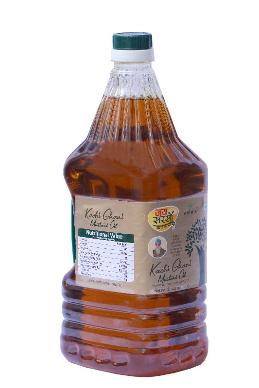 2L Jai Sarson Kachi Ghani Mustard Oil