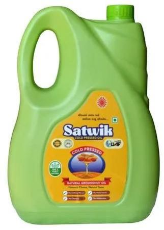 5 Litre Cold Pressed Groundnut Oil