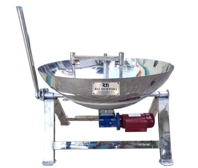 100 Ltr Steam Operated Stainless Steel Automatic Khoya Making Machine