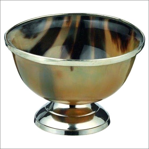 Designer Buffalo Horn Bowl