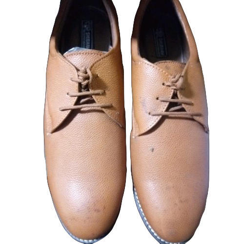 Mens At Light Leather Shoes