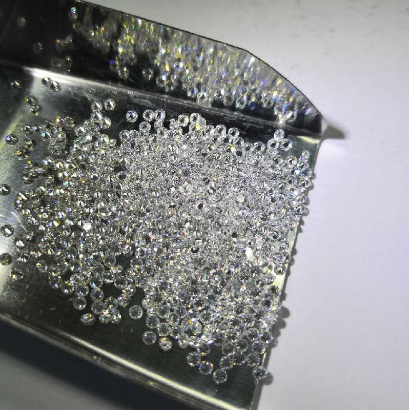 Round Brilliant Cut Type 2 3.5mm DEF VVS VS HPHT Diamond