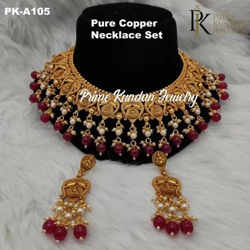 Pure Copper Necklace Set PK A105 Manufacturer Supplier from