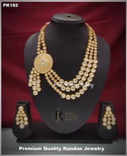 PK182 Kundan Necklace Set