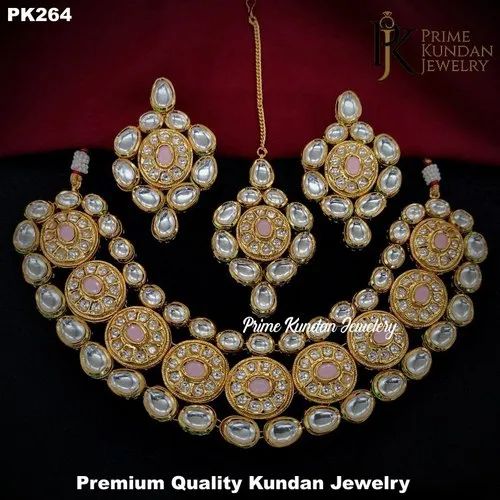 PK264 Kundan Necklace Set