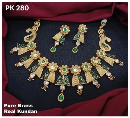 PK280 Kundan Necklace Set