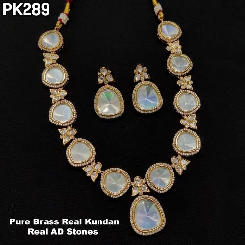 PK289 Kundan Necklace Set
