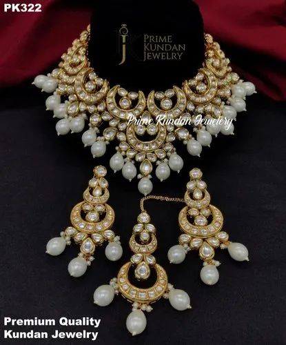 PK322 Kundan Necklace Set