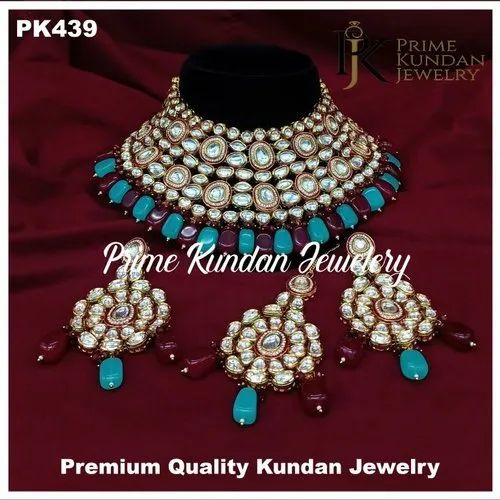 PK439 Kundan Necklace Set