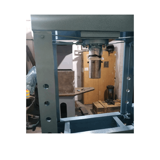 100 ton power operated hydraulic press machine