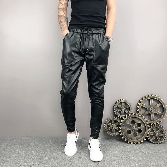 Mens Leather Pants  Mens Real Leather Trousers Jeans
