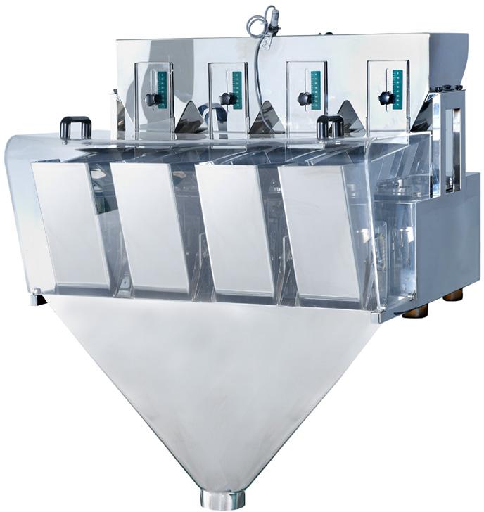 4 Head Weigher Packing Machine