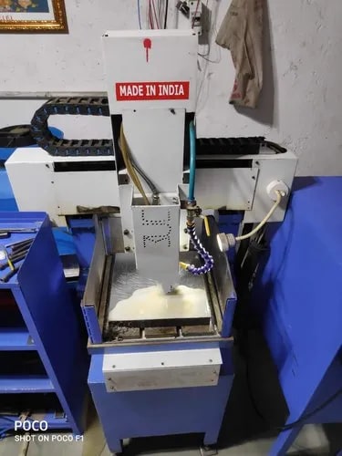 Mild Steel CNC Engraving Machine