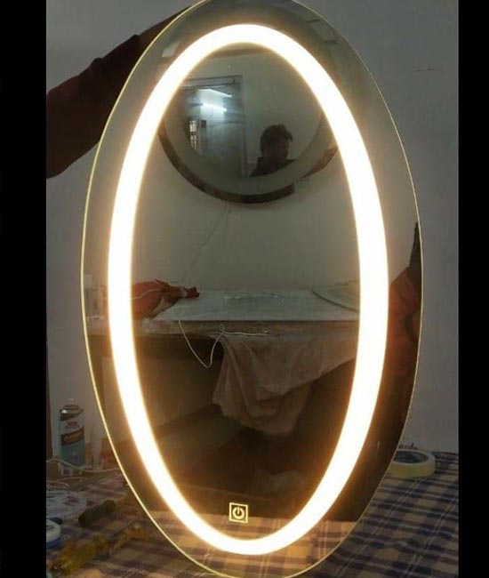 LED Mirror Glass