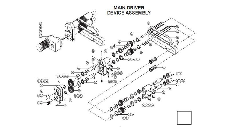 Main Driver Device Assembly