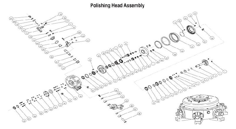 Polishing Head Assembly
