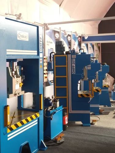 H Frame Hydraulic Press Machine Manufacturer from Rajkot India