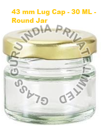 30ml Lug Glass Jar