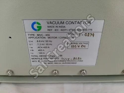 CSVP-11S CG make Vacuum Contactor at Affordable Price, CSVP-11S CG make  Vacuum Contactor Supplier in Ghaziabad