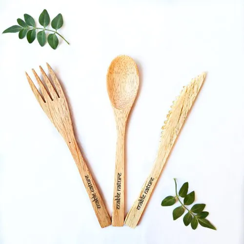 Bamboo Cutlery Set Exporter,Wholesale Bamboo Cutlery Set Supplier in