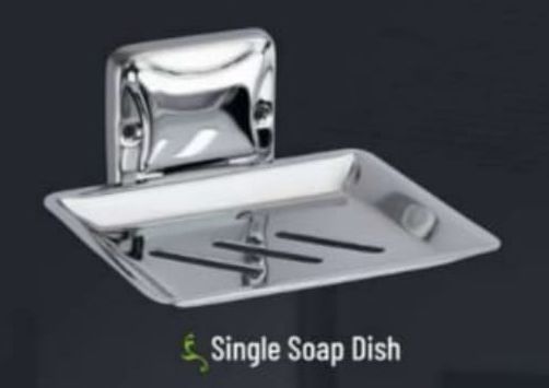 1003 Open Flench Series SS Single Soap Dish