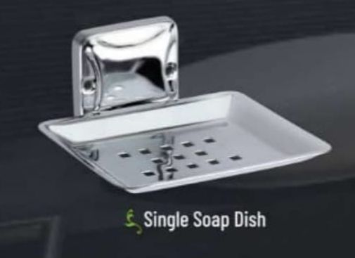 1004 Open Flench Series SS Single Soap Dish