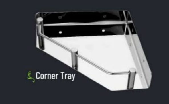 Stainless Steel Corner Tray