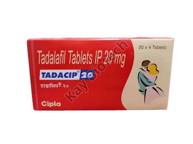 Tadacip 20 Tablets