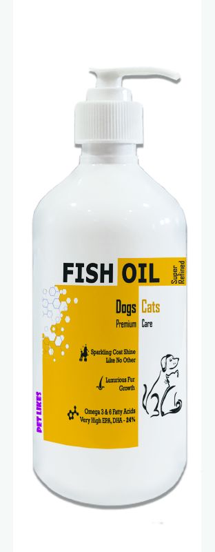 500ml Pet Likes Fish Oil